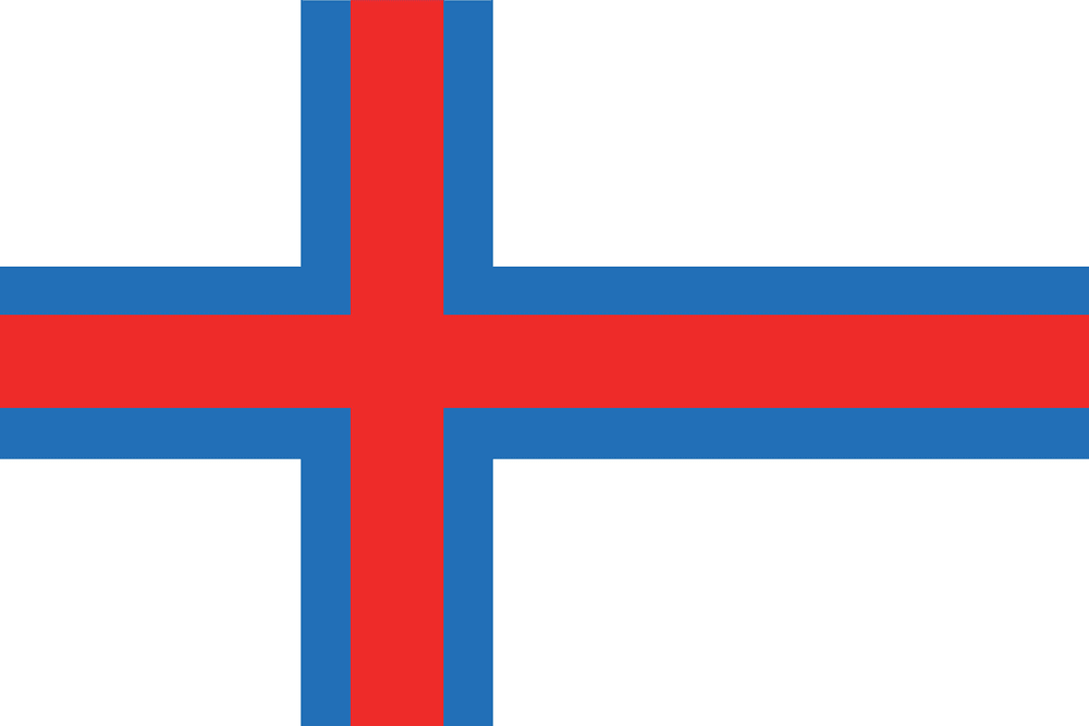 Flag of the Faroe Islands.