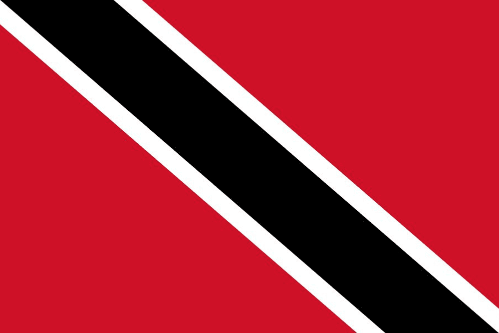 Flag of Trinidad and Tobago.